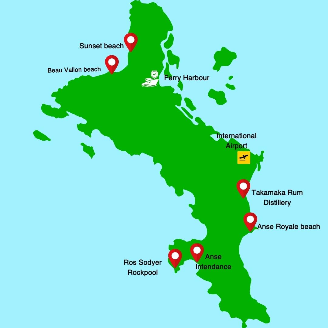 Inselhopping Reiseroute 10-14 Tage