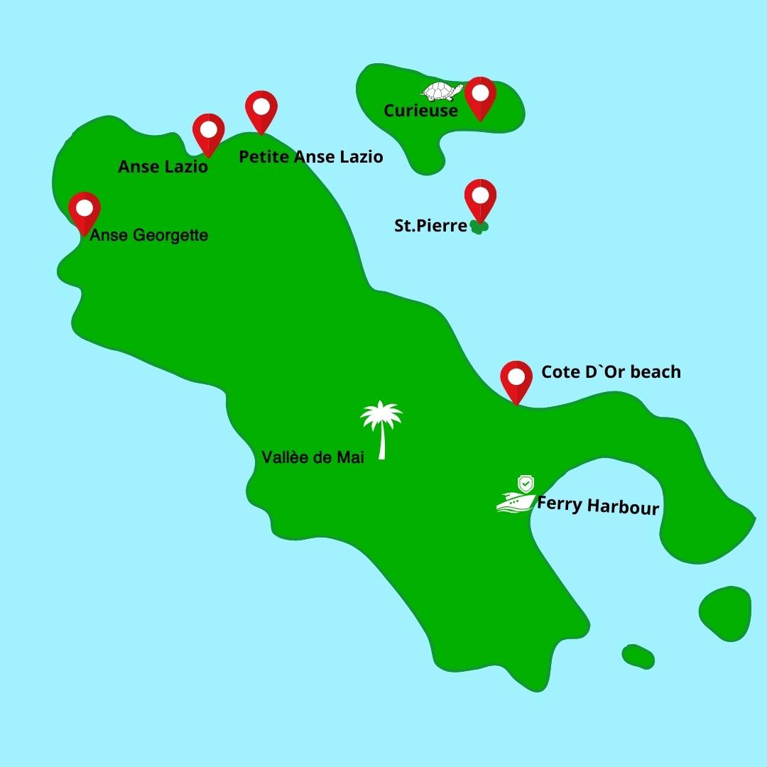 Inselhopping Reiseroute 10-14 Tage